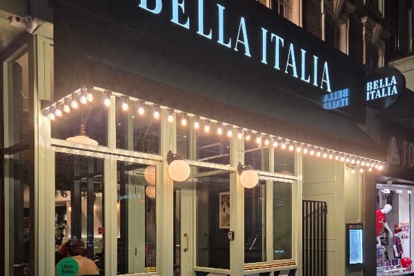Bella Italia - Edinburgh Hanover — gluten-free restaurant in Edinburgh
