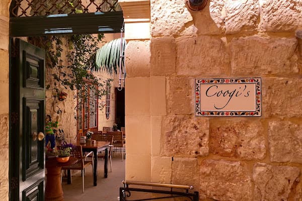 Coogi's Restaurant & Tea Garden — gluten-free restaurant in Valletta