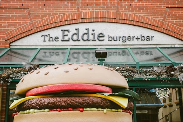 The Eddie Burger + Bar — gluten-free restaurant in Banf, Canada