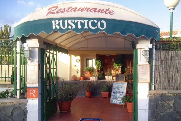 Rustico Restaurant — gluten-free restaurant in Maspalomas