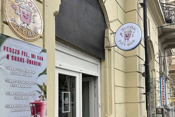 Bloom Fitt Bar — gluten-free restaurant in Budapest