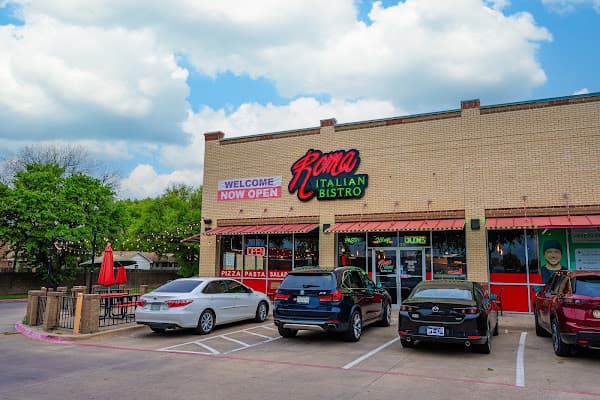 Roma Italian Bistro — gluten-free restaurant in Plano, Texas