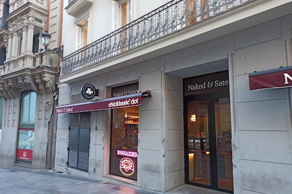 Naked & Sated — gluten-free restaurant in Madrid