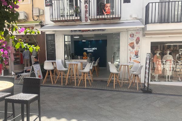 French crepe & bubble — gluten-free restaurant in Marbella