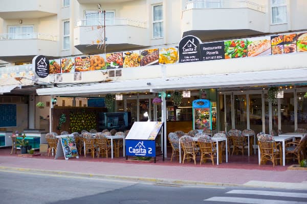 La Casita 2 — gluten-free restaurant in Cala Millor