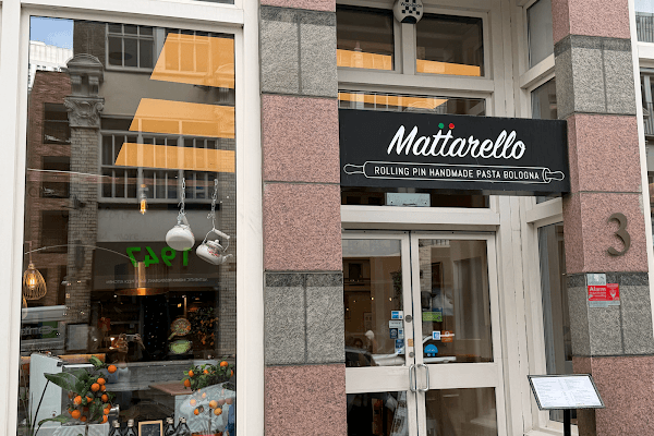 Mattarello Bolognese Restaurant — gluten-free restaurant in London