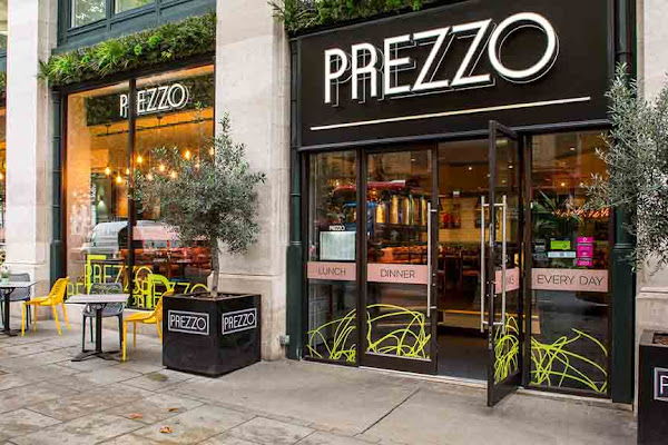 Prezzo — gluten-free in London